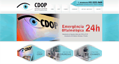 Desktop Screenshot of cdop.com.br