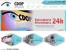 Tablet Screenshot of cdop.com.br